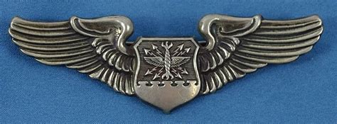 Pin Back 3 Inch Us Air Force Navigator Wing By Ns Meyer Griffin Militaria