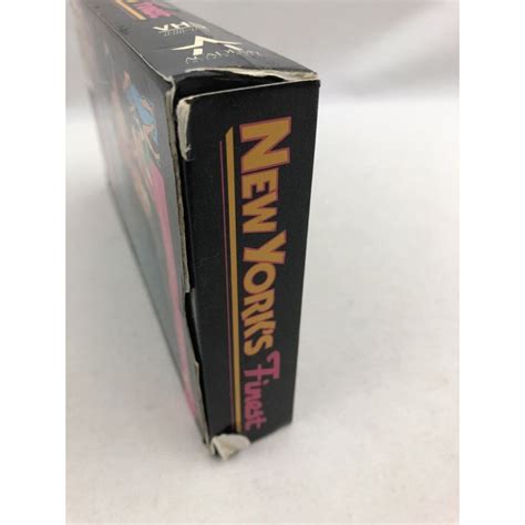 New Yorks Finest Vhs Video Edy Academy All Flaps Intact Etsy