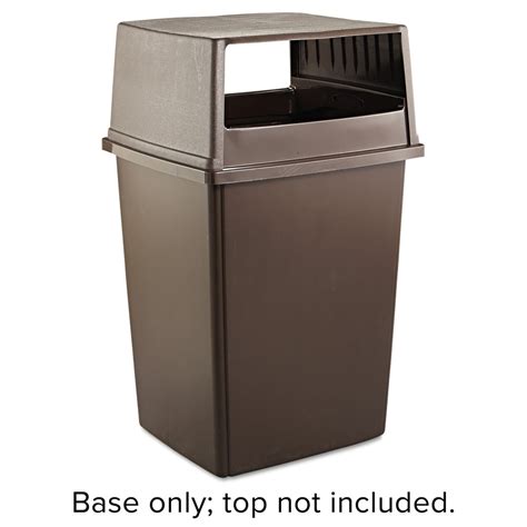 Rubbermaid Commercial Products Outdoor Plastic Glutton Waste Receptacle