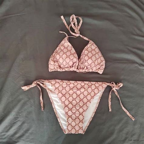 Dior Swimsuit Female Sexy Bikini Three Point Split Two Piece Bikini