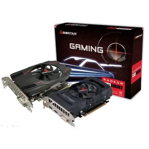 BIOSTAR Radeon RX550 4GB GDDR5 Graphics Card (Used)