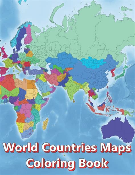 Buy World Countries s Coloring Book - Continent Africa, Asia, Europe ...