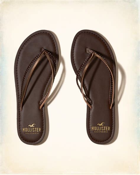 Venta Sandalias Hollister Para Dama En Stock