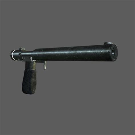 WWII Welrod Pistol - 3D Model by Petar Doychev