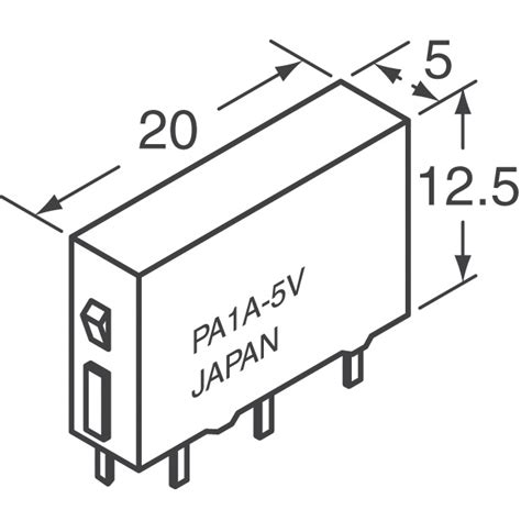 Pa1a 5v Panasonic Electric Works 계전기 Digikey