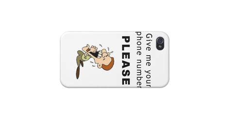 Give Me Your Phone Number Please Funny Iphone Case Zazzle