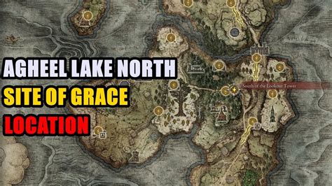 Agheel Lake North Site Of Grace Location Elden Ring Youtube