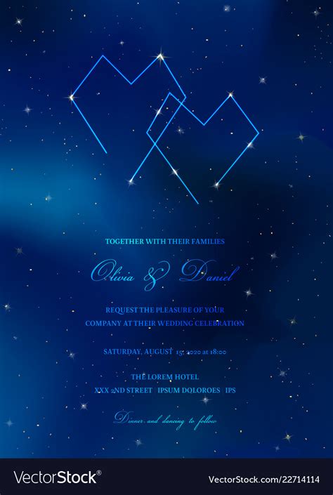 Starry Night Wedding Invitations | 6b.u5ch.com