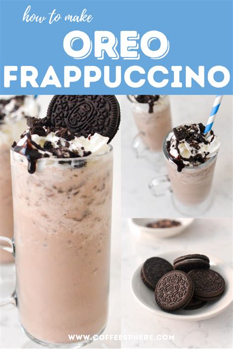 Mocha Cookie Crumble Frappuccino Recipe Aka The Oreo Frappuccino Artofit