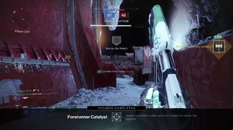 Finally Completed The Forerunner Catalyst Destiny Youtube