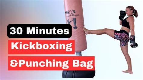 Cardio Kickboxing The Ultimate Punching Bag Workout For Beginners Punching Bag Workout