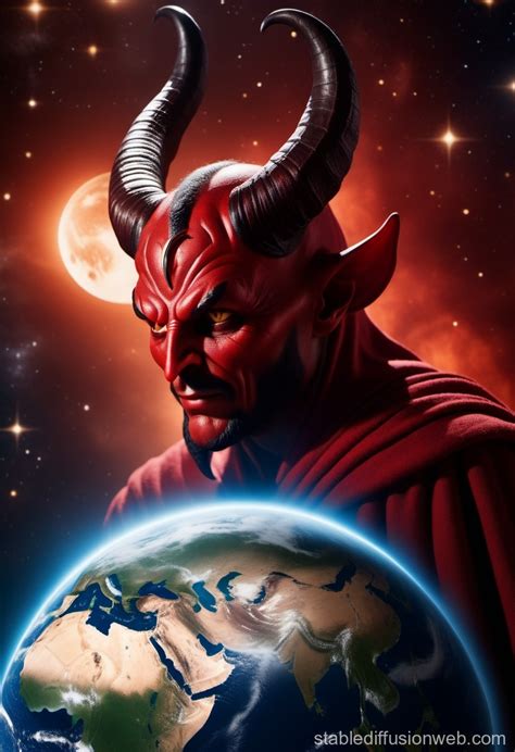 Satans Embrace Of Earth Stable Diffusion Online