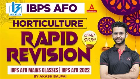 Ibps Afo Horticulture Rapid Revision By Akash Bajpai Ibps Afo Mains