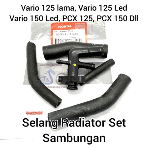 Jual Selang Radiator Set Sambungan T Vario Led Pcx Honda Kzr