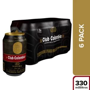 Cerveza Club Colombia Dorada Lata Sixpack X 330 Ml C U Mercacentro