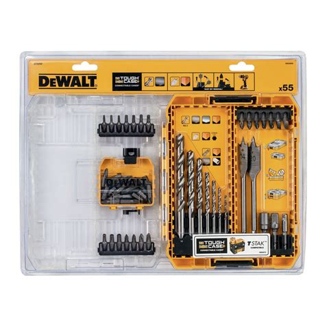 Dewalt Dt Qz Coffret Toughcase De Pi Ces Bois Et M Tal