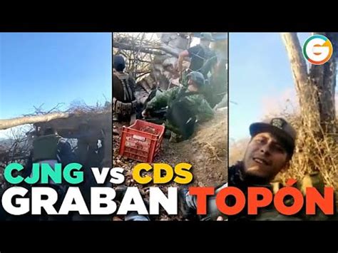 Graban topón entre el CJNG y el CDS Zacatecas YouTube