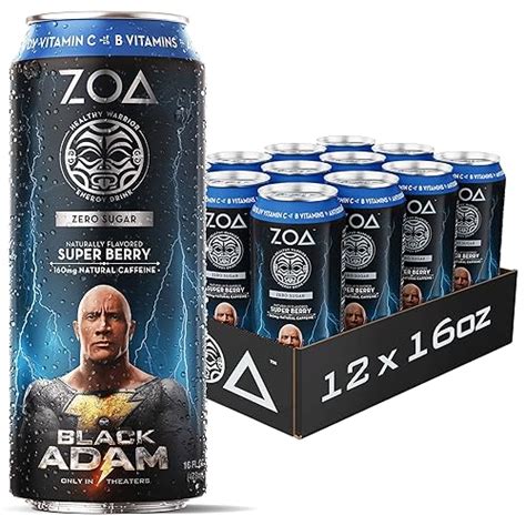 Snapklik ZOA Zero Sugar Energy Drinks Super Berry Sugar Free