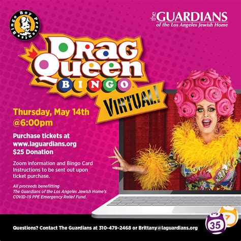 Drag Queen Bingo Virtual