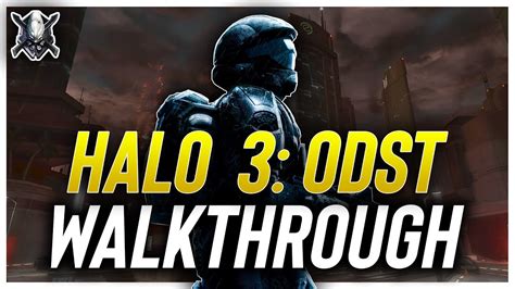 Halo 3 ODST FULL Legendary Walkthrough MCC YouTube