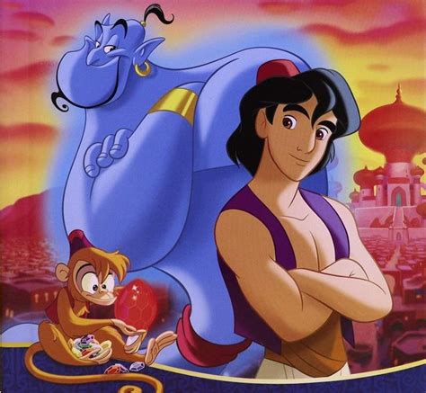 Abu Genie And Aladdin ~ Aladdin Abu Aladdin Disney Aladdin Genie Aladdin