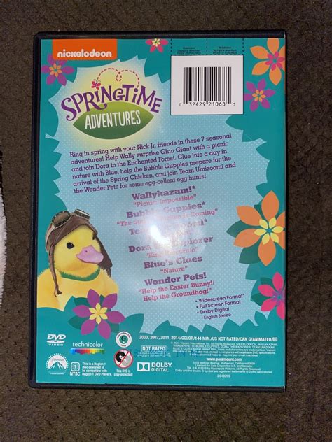 Nickelodeon Springtime Adventures Dvd Ebay