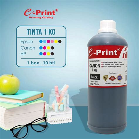 Jual Tinta Printer CANON E Print Reguler 1Kg 1 Set Shopee Indonesia