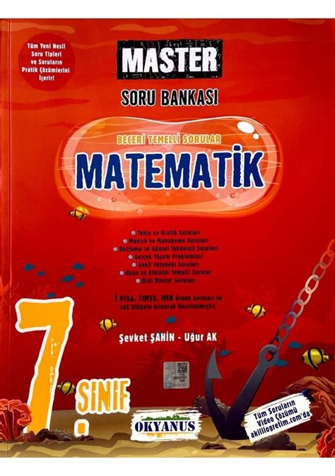 Okyanus Yay Nlar S N F Master Matematik Soru Bankas Fiyatlar Ve