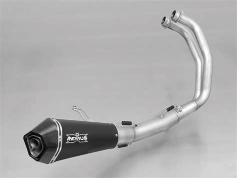 Remus Hypercone Stainless Steel Black Ec Approved Exhaust System For