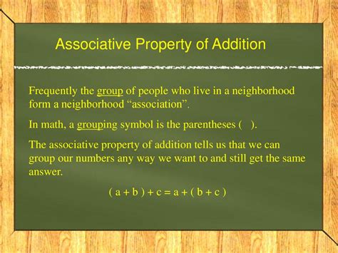 Commutative And Associative Properties Ppt Download