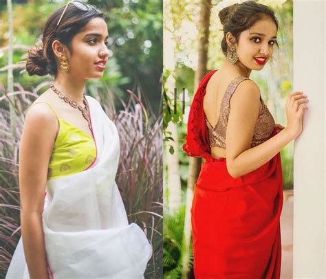 Tricks To Style Your Plain Sarees With Contrasting Blouses Keep Me