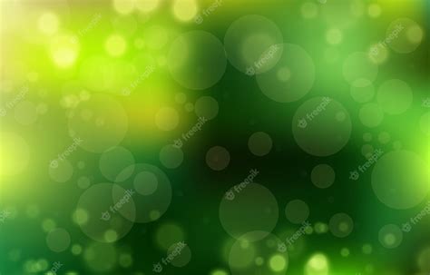 Premium Vector | Green bubbles background