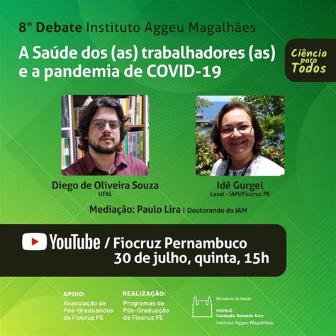 Vigilância em Saúde do Trabalhador Pernambuco Divulgação Fiocruz PE