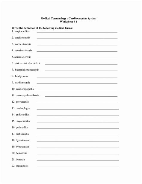 Medical Terminology Quiz With Answers Medical Terminology Qu