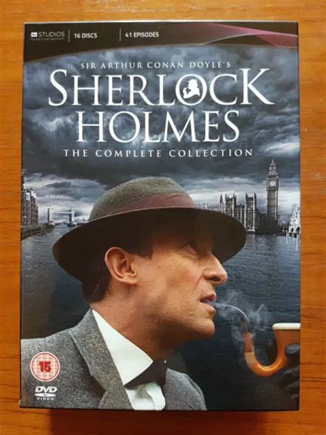 Sherlock Holmes The Complete Collection Dvd Boxset Itv 16 Discs £17 00