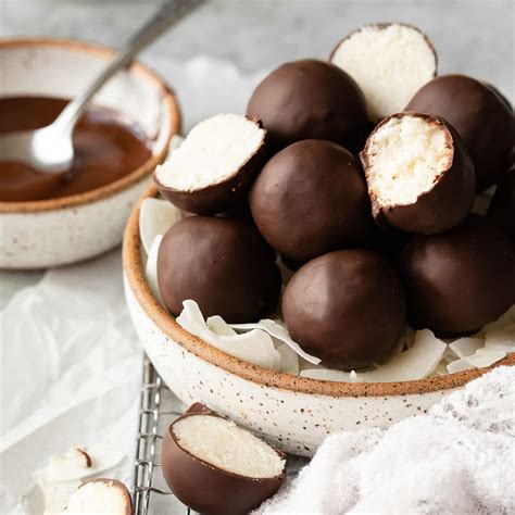 Healthy No Bake Chocolate Coconut Balls Keto Bright Eyed Baker