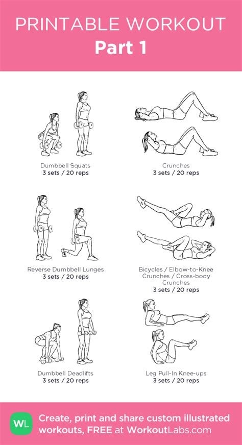 Part 1 Illustrated Exercise Plan Created At • Click