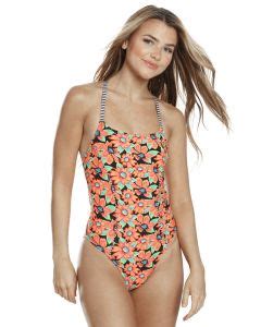 Dolfin Uglies Womens Sugar Skull String Back Swimsuit