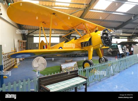 Boeing Stearman PT 27 Kaydet At The Norfolk And Suffolk Aviation Museum