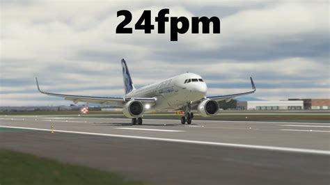 A320neo 24fpm Landing At Los Angeles Intl Swiss001landing YouTube