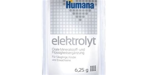 Електроліт Хумана (Humana) з фенхелем для дітей від народження пакет 6 ...