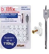 Bullfix Extra Pack Heavy Duty Plasterboard Fixings For Stud