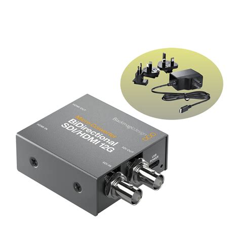 Blackmagic Design Micro Converter Bidirectional Sdi To Hdmi G