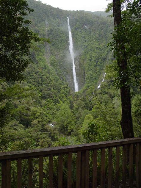 Humboldt Falls - Giant Waterfall Pair in Hollyford Valley