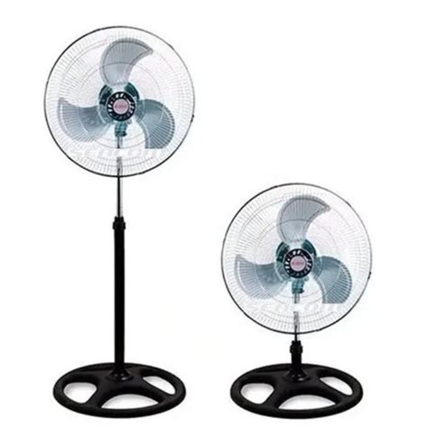 Ventilador Eiffel 18 Pulgadas 3 En 1 Potente Aspas Metal 90w E 518 Amyro