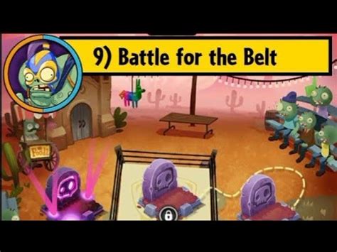 Battle For The Belt Mini Boss Battle Plant Missions Plants Vs