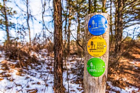 Trail Markers Markers Along Several Trails Traversing The Flickr