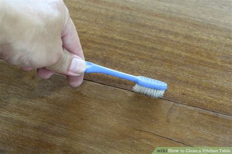 How to Clean a Kitchen Table: 12 Steps