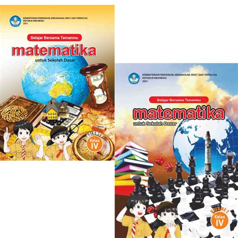 Jual Paket Matematika Kelas 4 Vol1and2 Sdmi Kurikulum Merdeka Isi 2 Buku Shopee Indonesia