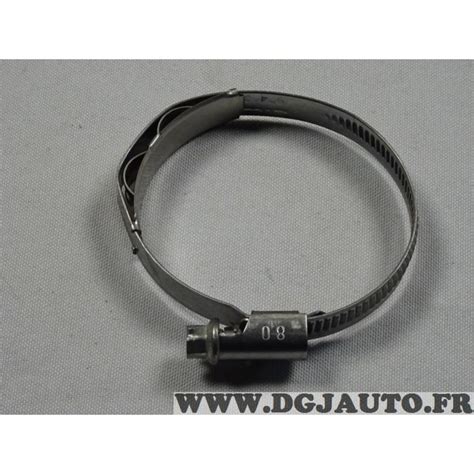 Collier serrage durite air turbo boitier filtre à air Fiat 9628696980